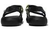 Men's Sandals FILA Drifter Tube Sandals Slip Resistant Abrasion Resistant Sports Sandals Unisex Black Blue