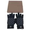 Louis Vuitton M70006 Damier Graphite Gon Petit gloves wool / polyester Black