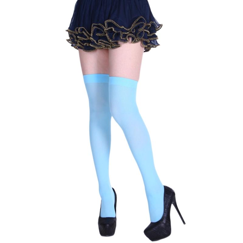 Extra Long Socks Thigh High Tube Cotton Socks Extra Long Boot Stockings for Women Solid Color Over Knee Stockings