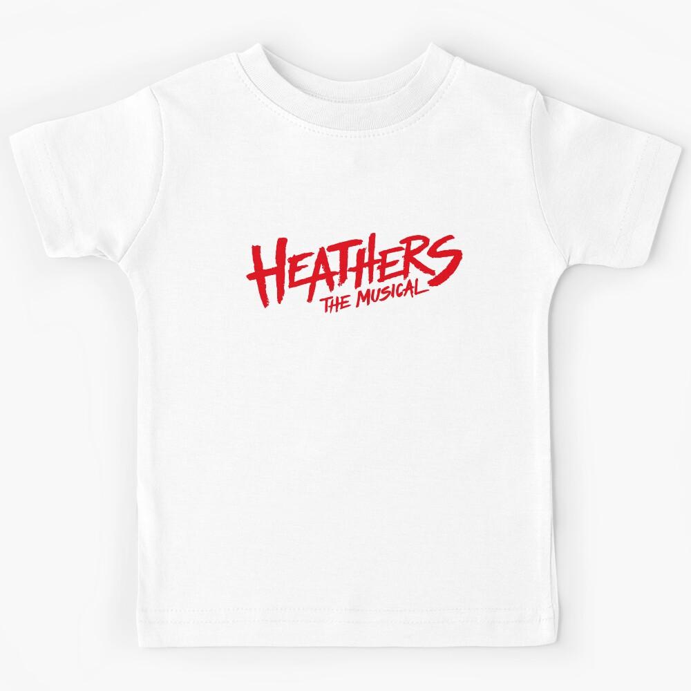 Heathers The Musical Merch Heathers The Musical Logo Kids T-Shirt 110