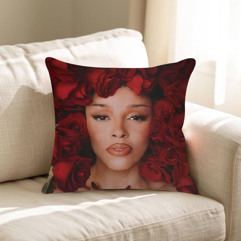 DDoja Cat Vie Cushion Cover Pillow Cover Decor Pillowcase Printed Cushion Case For Couch
