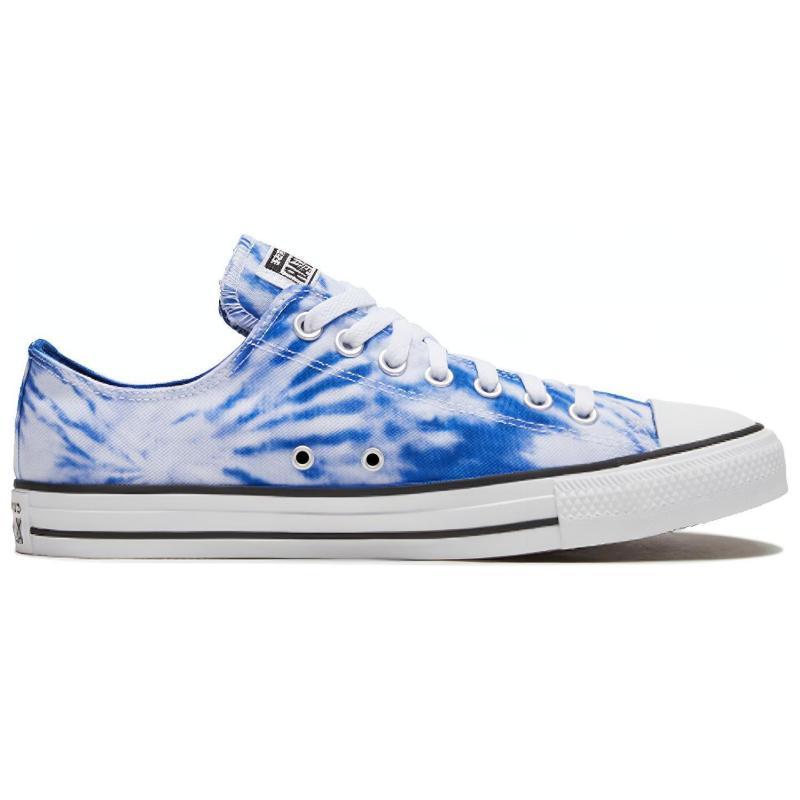 Converse Chuck Taylor All Star round-toe lace-up low-top canvas shoes unisex blue