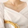 Summer Style Star Diamond Choker Necklace: Couple's Qixi Gift, Titanium Steel Collarbone Chain