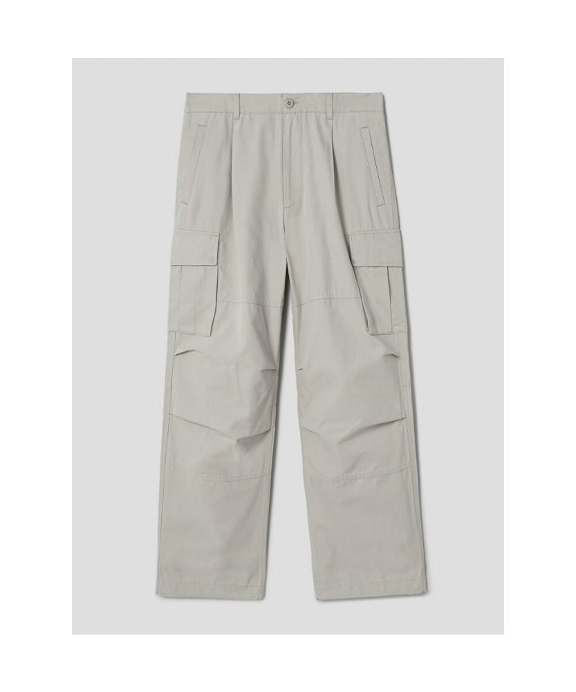 SHIFT.G Semi Wide Cargo Pants Beige
