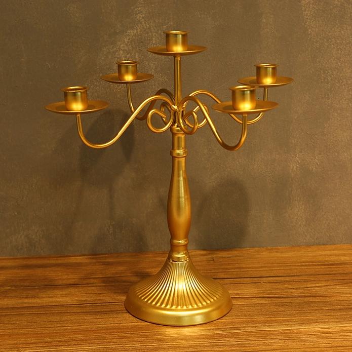 Nordic Romantic Candle Holder For Dinner Table Decorations Modern Minimalist Luxury Home Décor Elegant Candle Stand For Candlelight Dinner