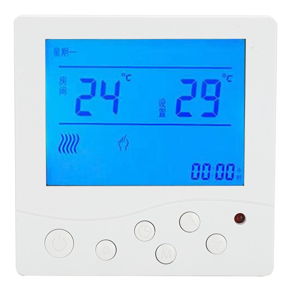 8802RH Digital Thermostat LCD Display Water Heating Temperature Controller 5 Celsius 45 Celsius  AC220V