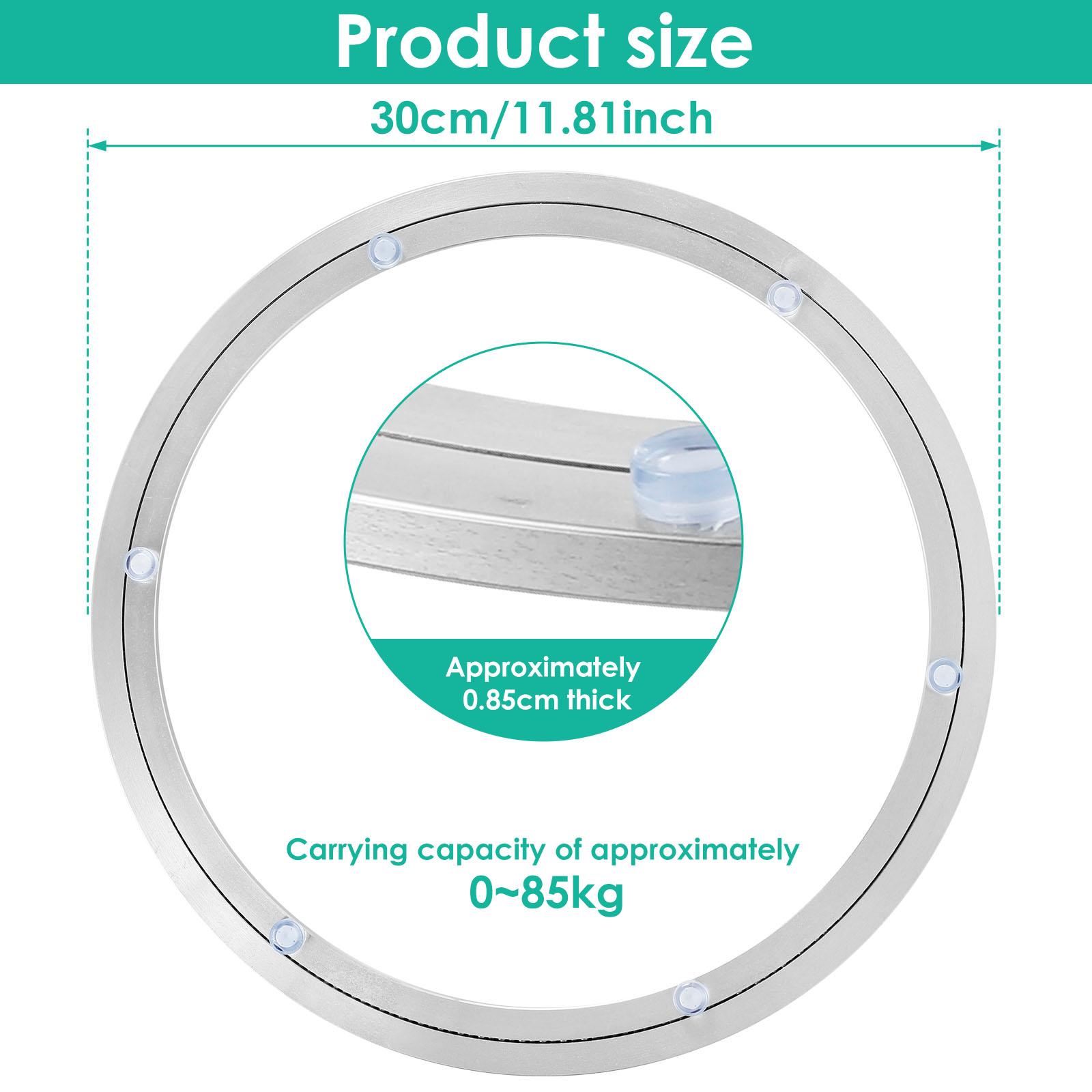 

12/14/16 дюймовый поворотный подшипник 360° сверхпрочный металлический вращающийся подшипник для круглого обеденного стола поворотный стол максимальная грузоподъемность 130 кг