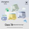 Boys' Pure Cotton Antibacterial Boxer Briefs - Breathable and Sweat-Absorbent