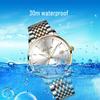 Aili Feida Men's Luminous Quartz Watch with Transparent Back and Hollow Design – Hot Selling On Douyin.