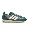 Liberty London x SL72 OG Blomsterbroderi Damesneakers Grønn Collegiate-grønn Kremhvit JH7226
