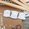 Flour Bag Cutting Dies Metal Die Cuts Embossing Templates Molds Cuts Stencils for Scrapbooking Album Card Decoratio
