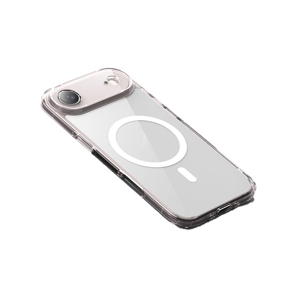 Luxury Clear Shockproof MagSafe Magnetic Case for iPhone 17 Air 17Pro 17 Pro Max Hard Back Cover Support Wireless Charging