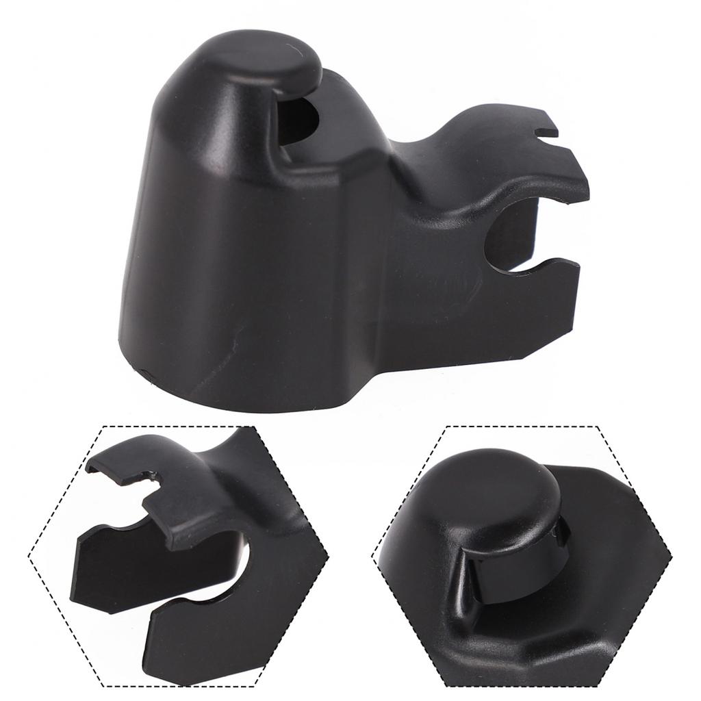 ABS Wiper Nut Cover Black Car Accessories Rear Wiper Cap Cover