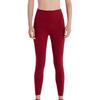 SAUCONY Solid Color Casual Tight Sports Long Pants Women Bottoms Red SC1229002-2