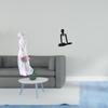Porcelain Lady Thinker Sculpture Modern Nordic Girl Figurine Abstract Statue Decorative Ornament for