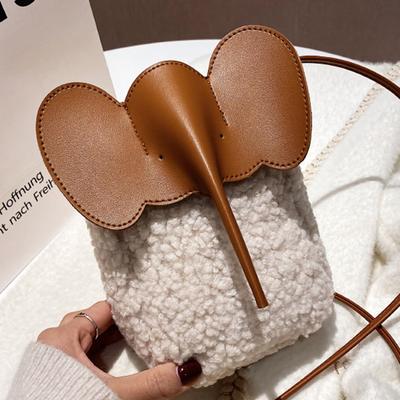 Autumn New Animal Bag Fashion Casual High Value Fashion Mini Shoulder Crossbody Mobile Phone Bag