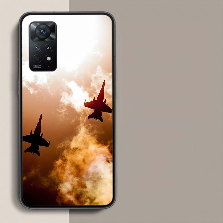 

Military Aircraft Warship Fighter Phone Case For Xiaomi Redmi Note 12 Pro Plus 5G 12S 11 11E 11T Pro 10 9 8 7 11S 10S 4G 9T 8T 9 Note 11 Pro(China)5G