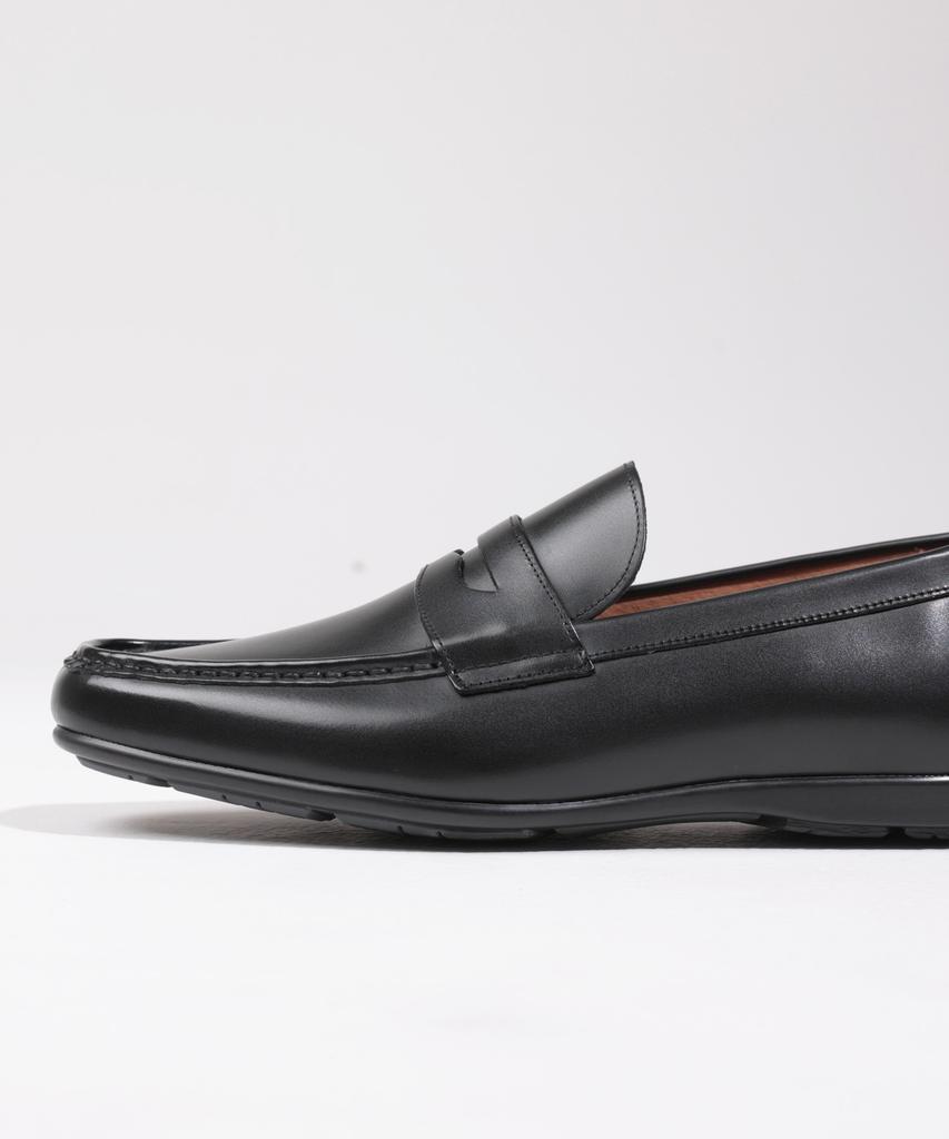 Brenowelt Black Driving Penny Loafers 1100