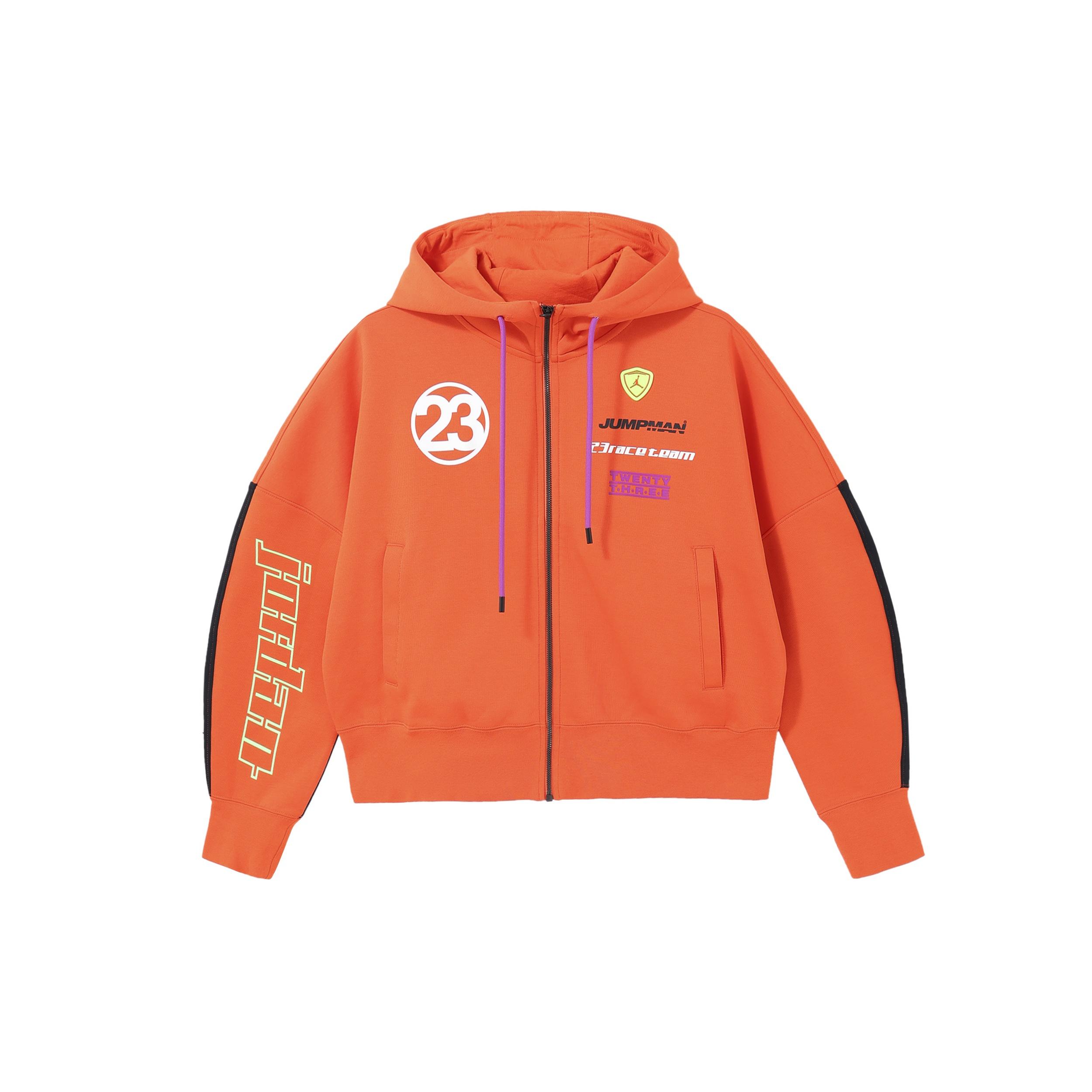 (WMNS) Air Jordan Moto Lightweight Knitting Jacket Orange Women s CU4156-891 L