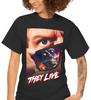 They Live (1988) T-Shirt Sci-Fi Fantasy Keith David Roddy Piper Aliens