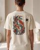 Tričko s kapry, Japonský kapr vlna - Barvené v oděvu Comfort Colors | Volný střih | S-4XL