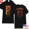 Vintage Zeldzaam Ozzfest 2001 T-shirt Ozzy Osbourne Metal Festival Rock Band Tee Unisex T-shirt