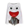 XDC-YZL84-One-word Neck Pullover Sweater 3D Printing