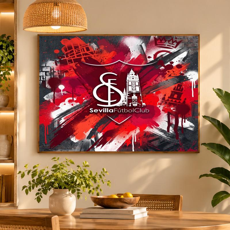 5D Diamond Painting Sevilla FC DIY Full Drill Diamond Art Kit Home Decoration
