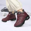 Botas de Invierno Impermeables para Mujer de Talla Grande, Botines Antideslizantes de Goma para Mujer, Botas de Nieve, Zapatos Cálidos de Invierno