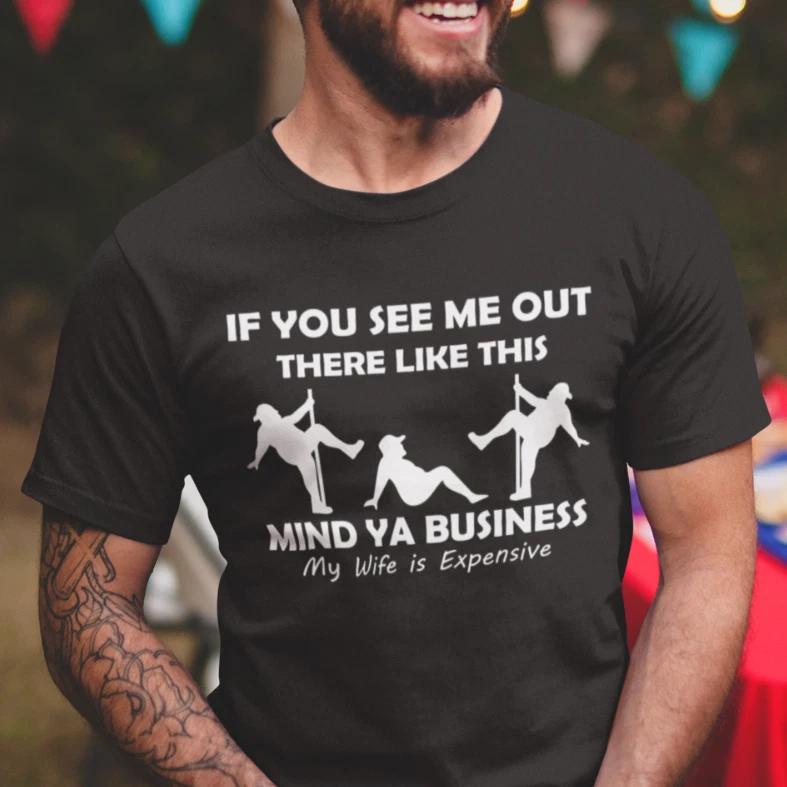 

Mens Funny Husband T-shirt Humor Fathers Day Gift For Father T T-shirt Gift For Dad S