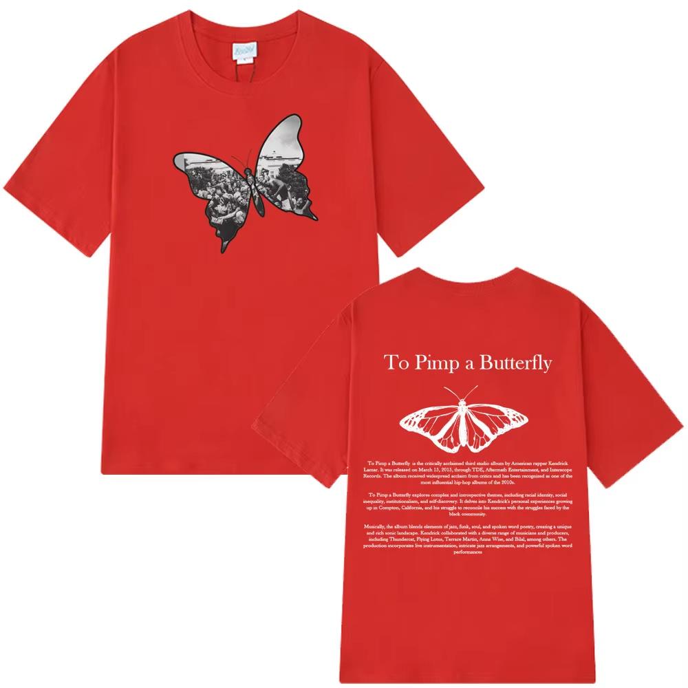 

Kendrick Lamar To Pimp A Butterfly Harajuku T Shirt Man s Woman Fashion T-shirts Summer Short-sleeved Casual T-shirts Streetwear 4XL