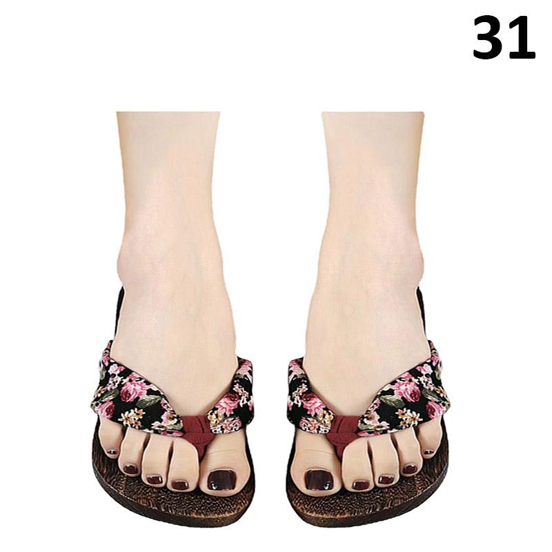 Uformelle flip-flops mønster tøfler sandaler korte sokker mannskap strømper lave ankelsokker