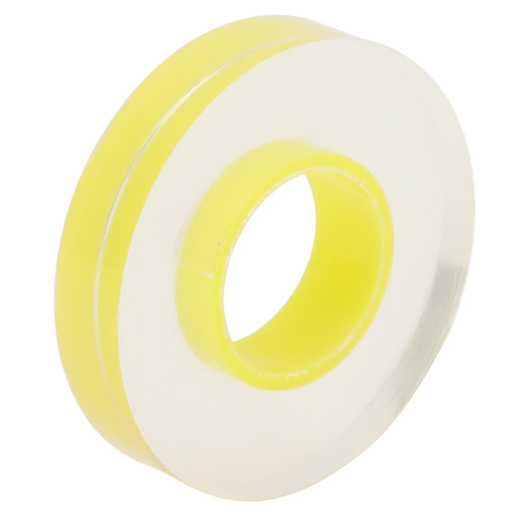 Watch Strap Protective Film 15mm Scratch Resistant Yellow Thin Stretchable PVC Protective Film for Jewelry