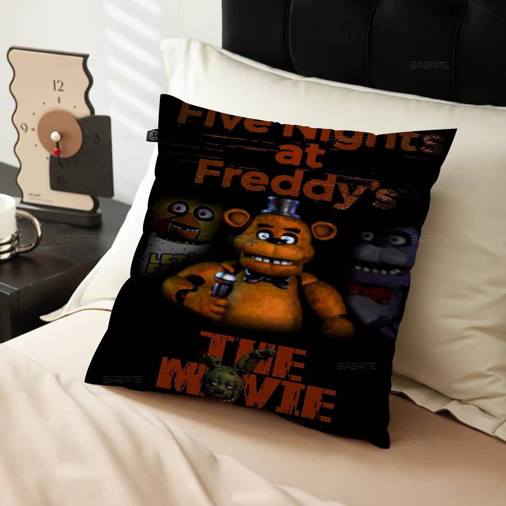 FNAF Five-nights-At-Freddy Kussenhoes Kussensloop Woonkamer Bank Huisdecoratie Op Maat 40x40cm