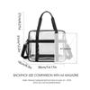 Waterproof Transparent Crossbody  Bag PVC Material Beach Swimming Bag  Bath Organization