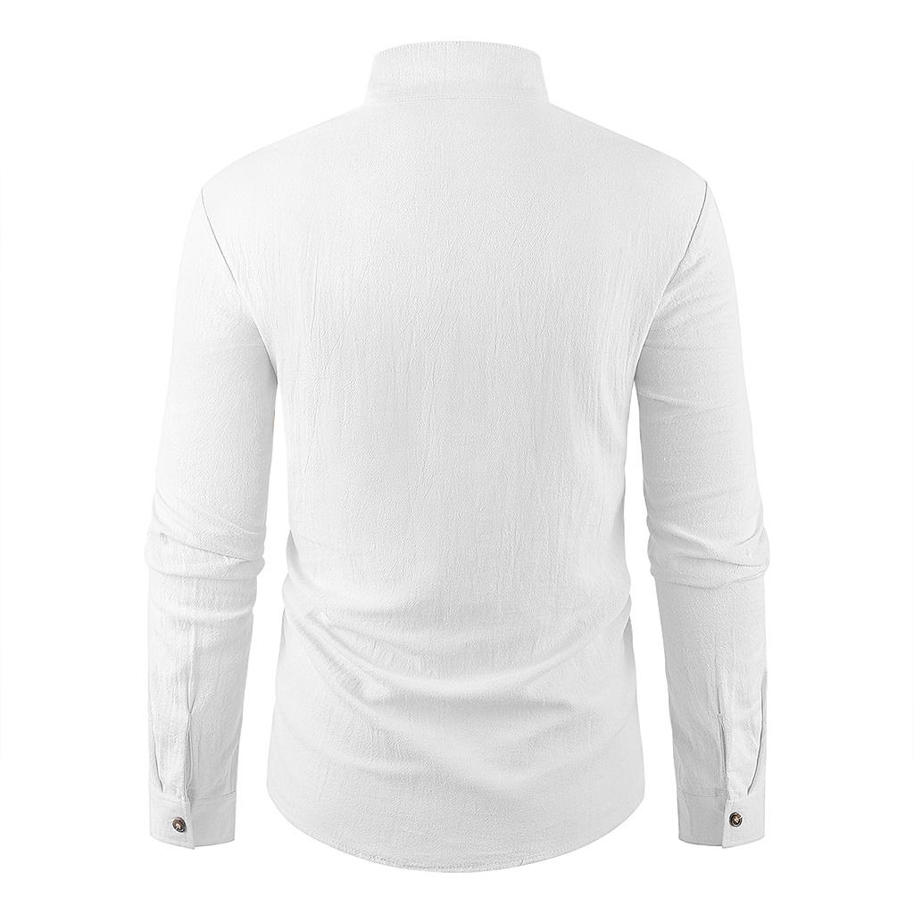 Herrenhemden Lässige Button-Down-Hemden Baumwollhemden Langarmhemden Businesshemden Hemden für Herren Arbeitshemden Hemden Lässige Hemden