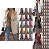 Stylish Women's Blazer Slim Fit Work Ol Jacket Long Sleeve Plus Size Coat For Office Wear