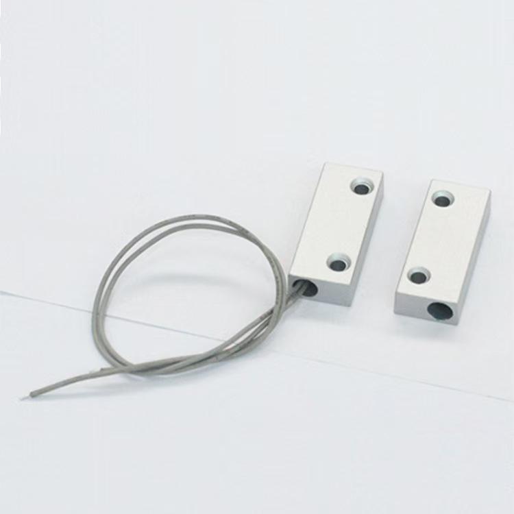 Wired Zinc Alloy Door Magnetic Sensor Alarm for Home Security