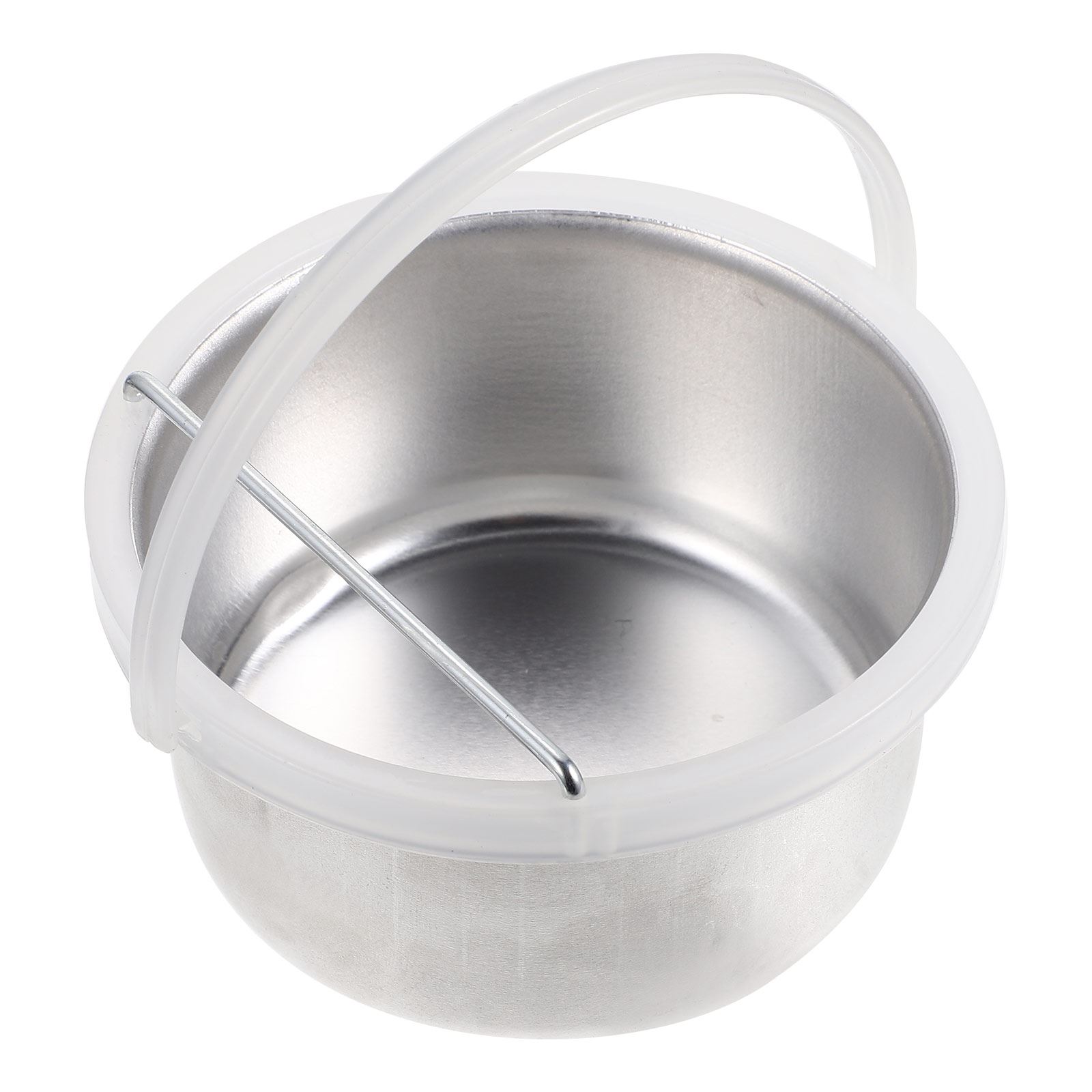

Small Wax Pot Machine Heater Hair Removal Tool Wax-bean Melting Aluminum Bowl Waxing Container Warmer Inner Non-stick серебряный