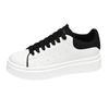 22 spring and summer new breathable thick-soled heightening couple board shoes casual shoes