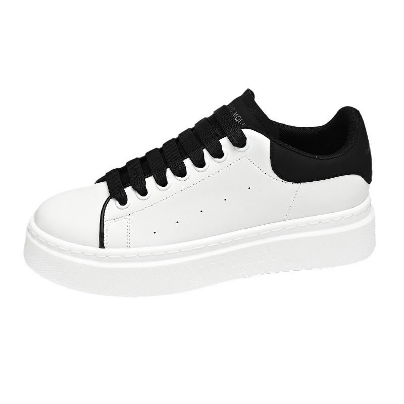 22 spring and summer new breathable thick-soled heightening couple board shoes casual shoes