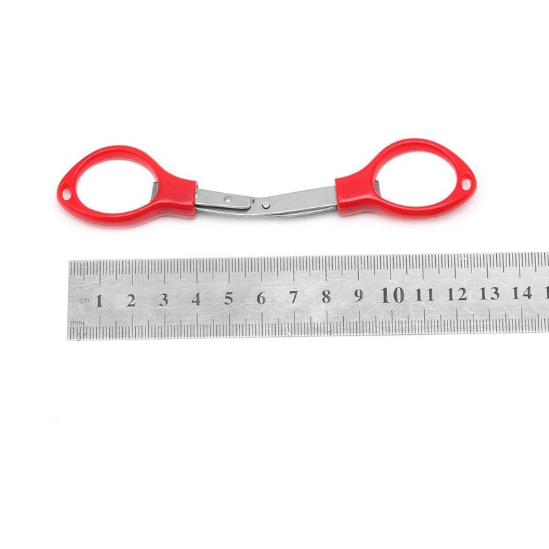 Stainless Steel Mini Cutter Foldable Camping Key Chain Fishing Pliers Scissor