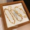 Dopamine color zircon flower bracelet Korean ins style fashion exquisite bracelet light luxury high-end versatile jewelry