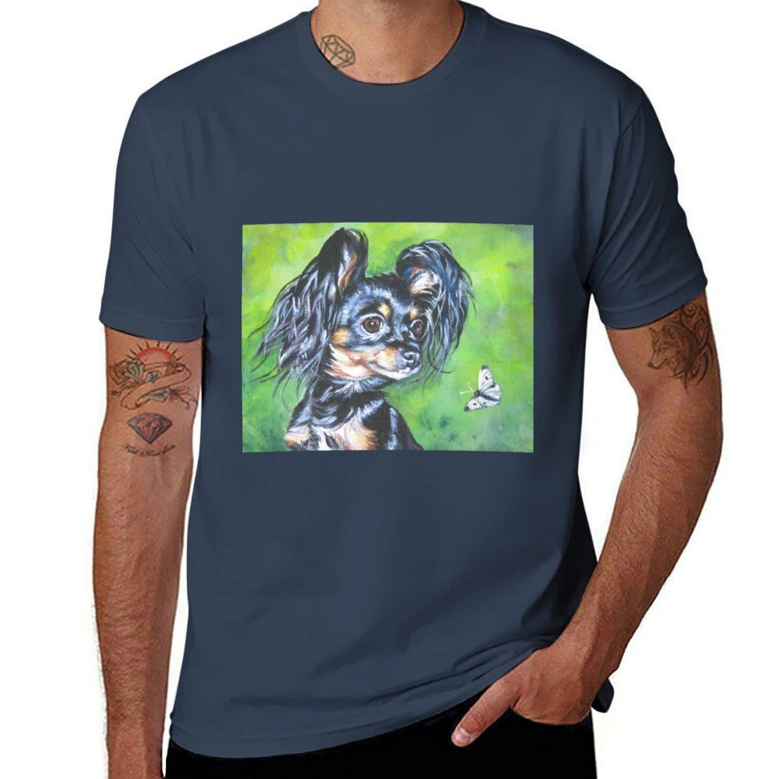 Russian Toy Fine Art Painting Tshirt Vintage Print Crew Neck Tee S