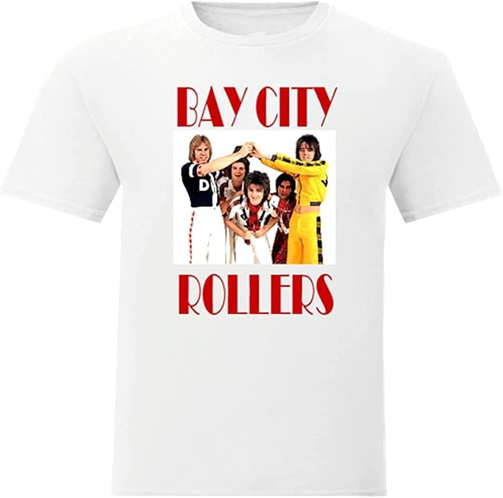Bay City Rollers T Shirt Men s L белый