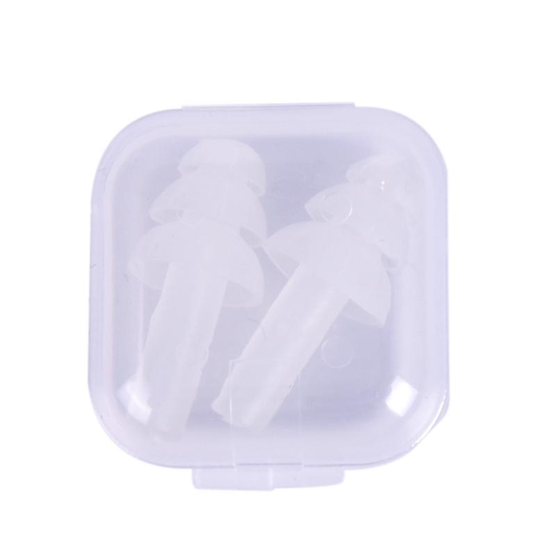 

Силиконовые затычки для ушей анти-шумовые затычки для ушей храпа удобные для сна исследования прозрачный