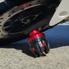 2 Stück Universeller Motorrad Vorderradaufhängungsschutzbecher Aluminium Anti-Kollisions-Vorderradgabel Radsturzschutz Moto Teile