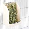 Hanging Plastic Food Dispenser Feeding Rack Grass Container Rabbit Hay Feeder Grass Holder