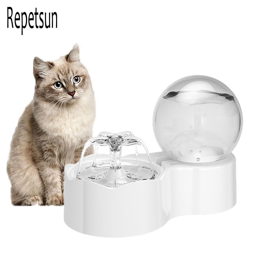 

Умный инфракрасный датчик фонтана автоматический диспенсер для воды для кошек ультра плавный насос фонтан поилка для кошек и собак