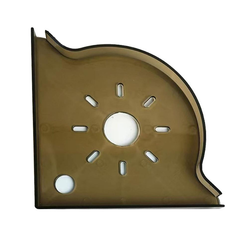 

Сливной стеллаж для хранения аквариума, не требующий сверления, подставка для ландшафта аквариума, прочный поддон для гидропонных растений коричневый